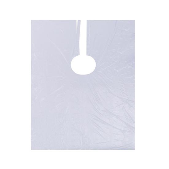 50 vnt. Skaidrūs Vienkartiniai Plastikiniai Kirpyklos Plaukų Dažymo Apsiaustai Prijuostės