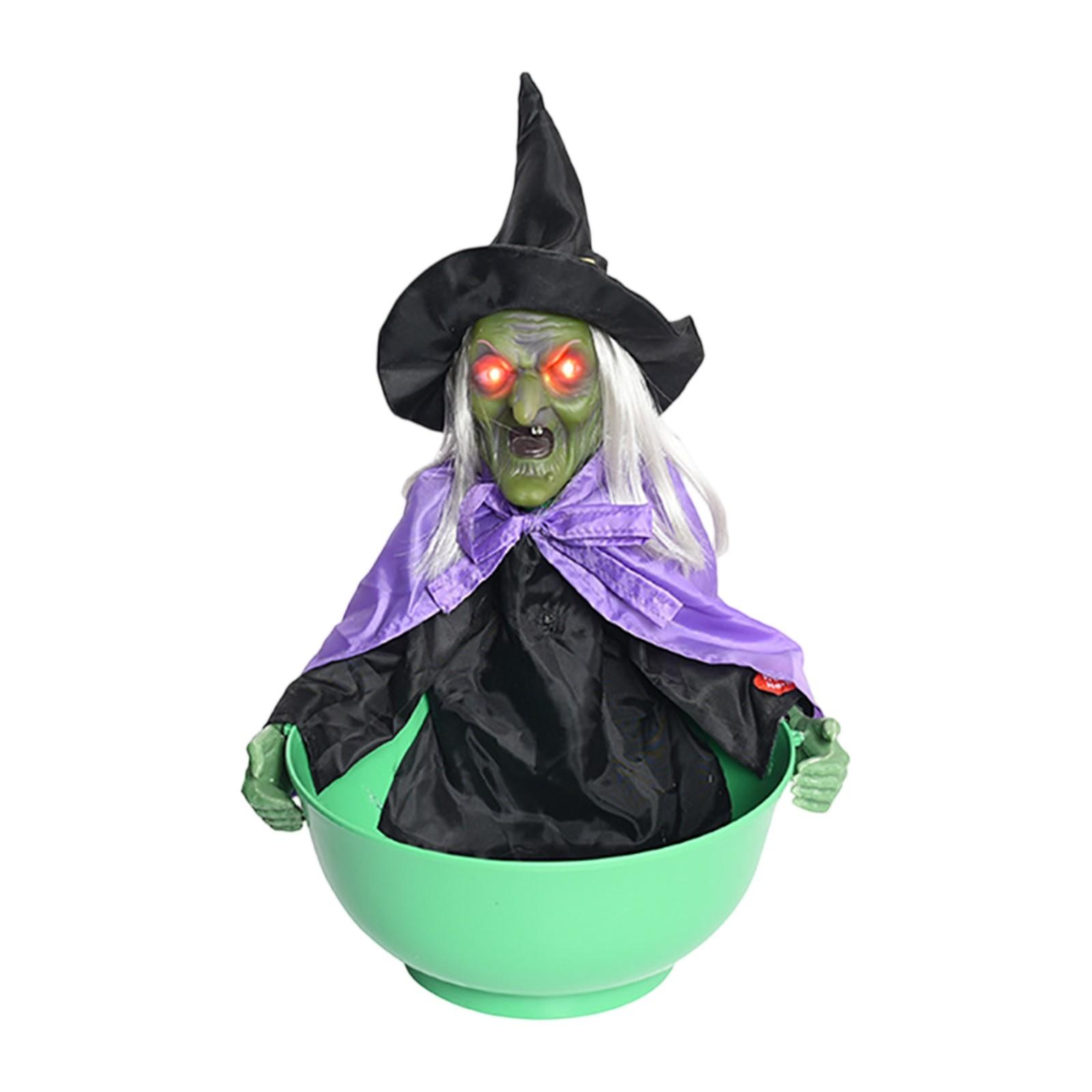 

Halloween Witch Fun Fruit Plate Party Bar KTV Decoration Ornaments One Size зелёный