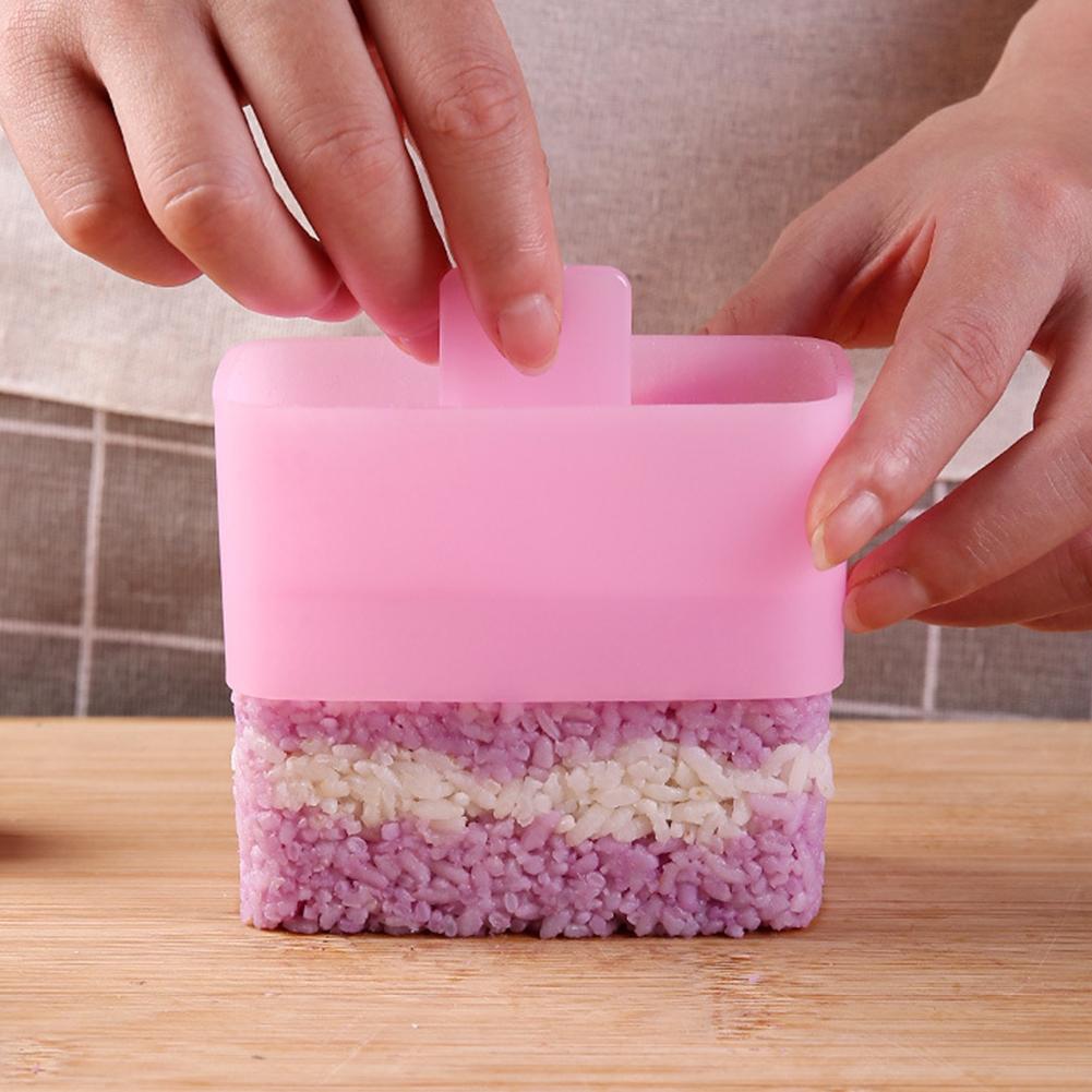 DIY Sushi Mold Onigiri Rice Ball Food Press Rectangular Triangular Sushi Maker Mold Japan Bento Rice Ball Maker Mold Kit