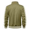 Men's Striped Casual Jacket Lightweight Fall Spring Jacket for Everyday Wear