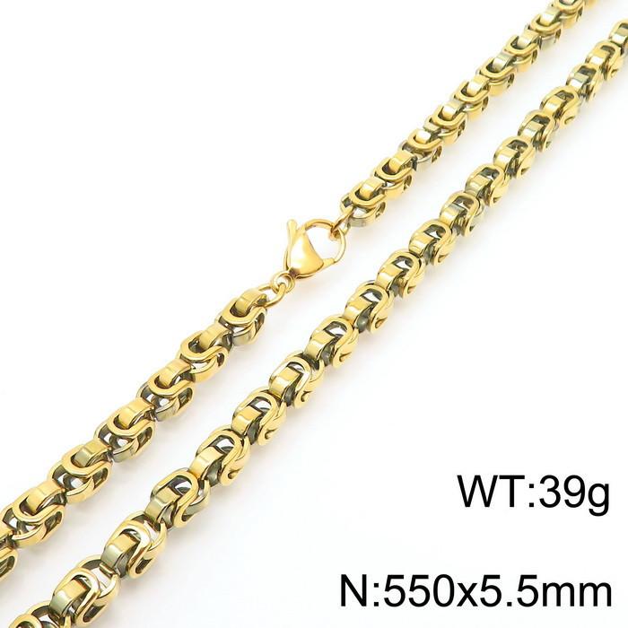 Single Chain Patching Necklace Creative Fashion Personality Men and Women Versatile Decorations