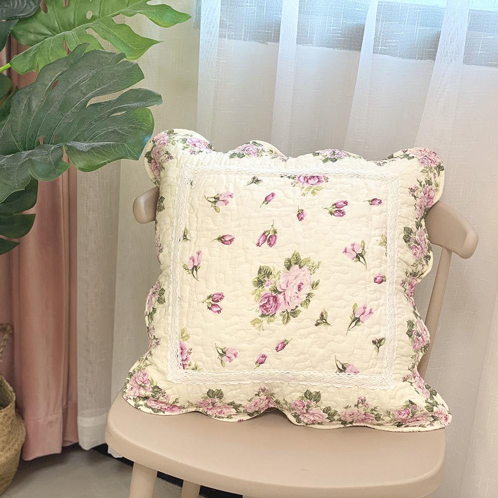 

Наволочка с принтом, винтажный квадратный дизайн, диван, спальня, удобный домашний текстиль 45*45 см, Ulzzang Sweet, популярные ежедневные декоративные элементы 450*450mm