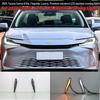 Compatible with 2024 Toyota Camry: Front Bumper Lights, Fog Lights, and LED Daytime Running Lights Mod Kit.