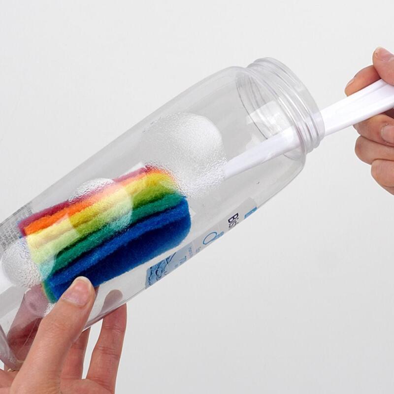 Baby bottle scrub brush cleaning brush