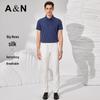 Antonio Men's 100% Mulberry Silk Business Casual Polo Shirt