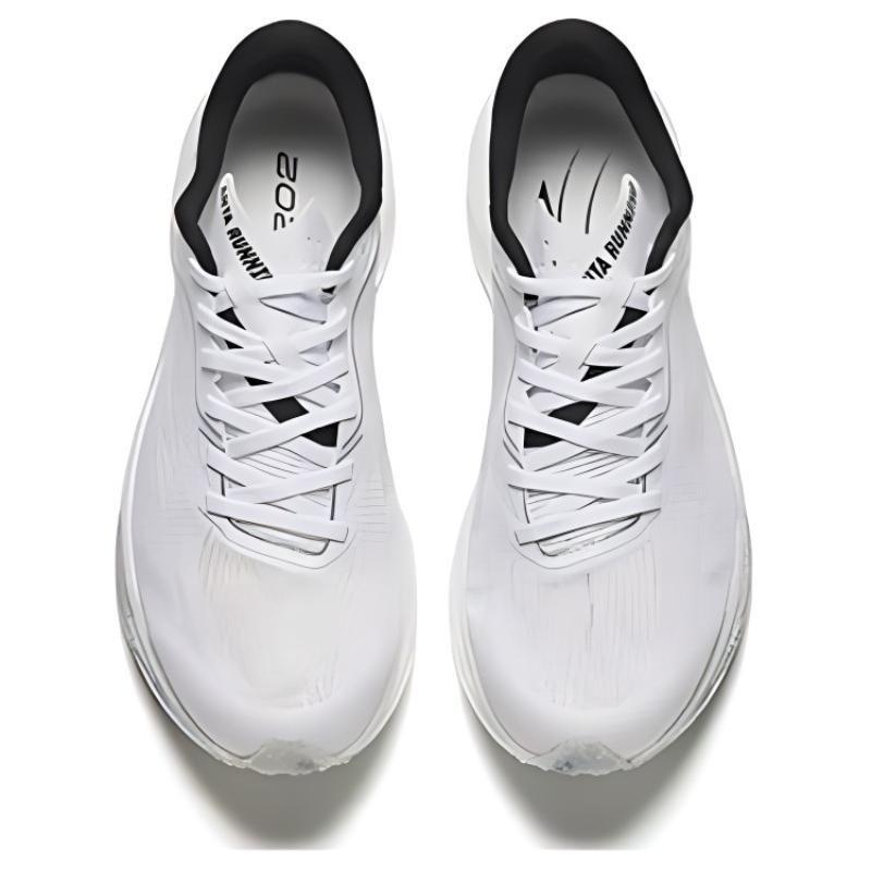 Anta Cushioning Abrasion Resistant Rebound Low Top Marathon Running Shoes Men's White Black 112455564-6