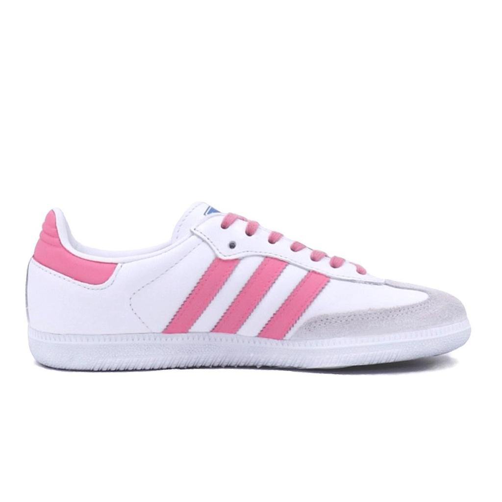 Adidas Originals SAMBA OG German Army Trainers Unisex Low top Pink/White B75806(Team25-XSC)