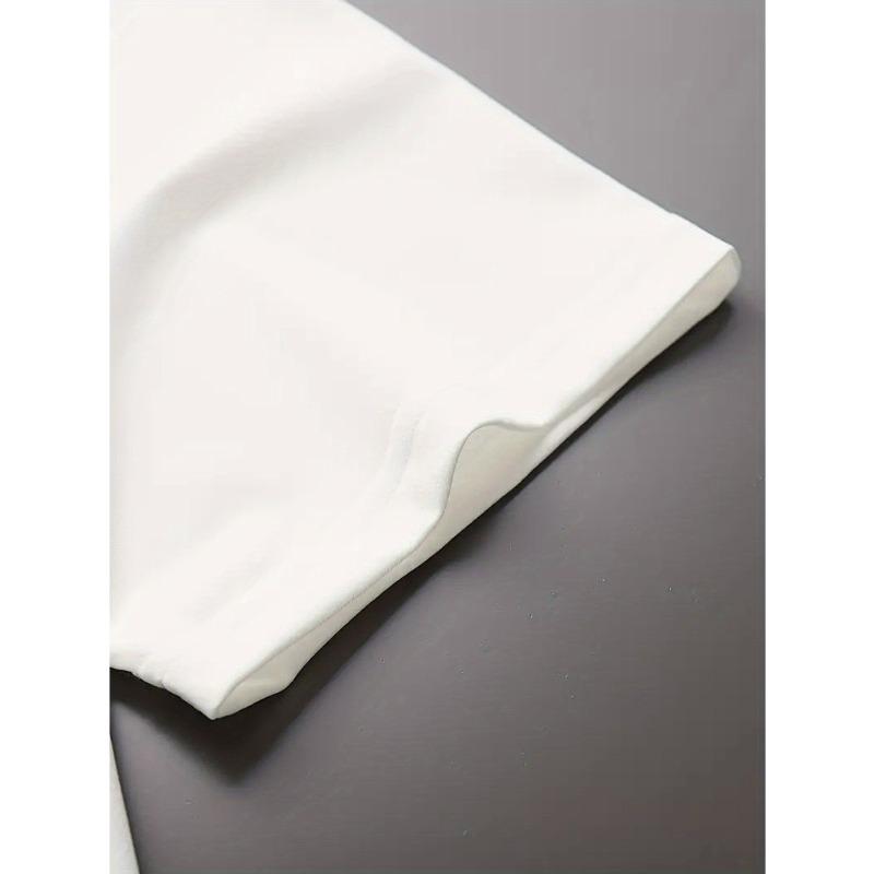 European Sizes Love Heart Fashion Casual Comfortable Ribbed Collar Double Shoulder Seam Sports Short Sleeve T-Shirt for Women