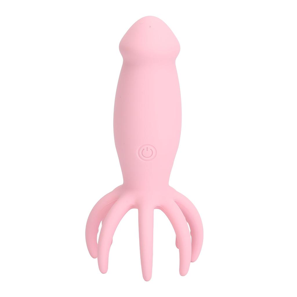 Electric Scalp Massager Reduce Stress Promote Circulation Rechargeable Head Massage Machine Pink
