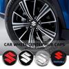 Car Wheel Center Hub Cap Emblem Sticker Accessories For Jimny Swift Samurai Vitara SX4 Alto Kaiser Ingnis DZire Kizashi