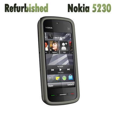Refurbished Nokia Unlocked Original Nokia 5230 3G Mobile Phone With 1 SIM