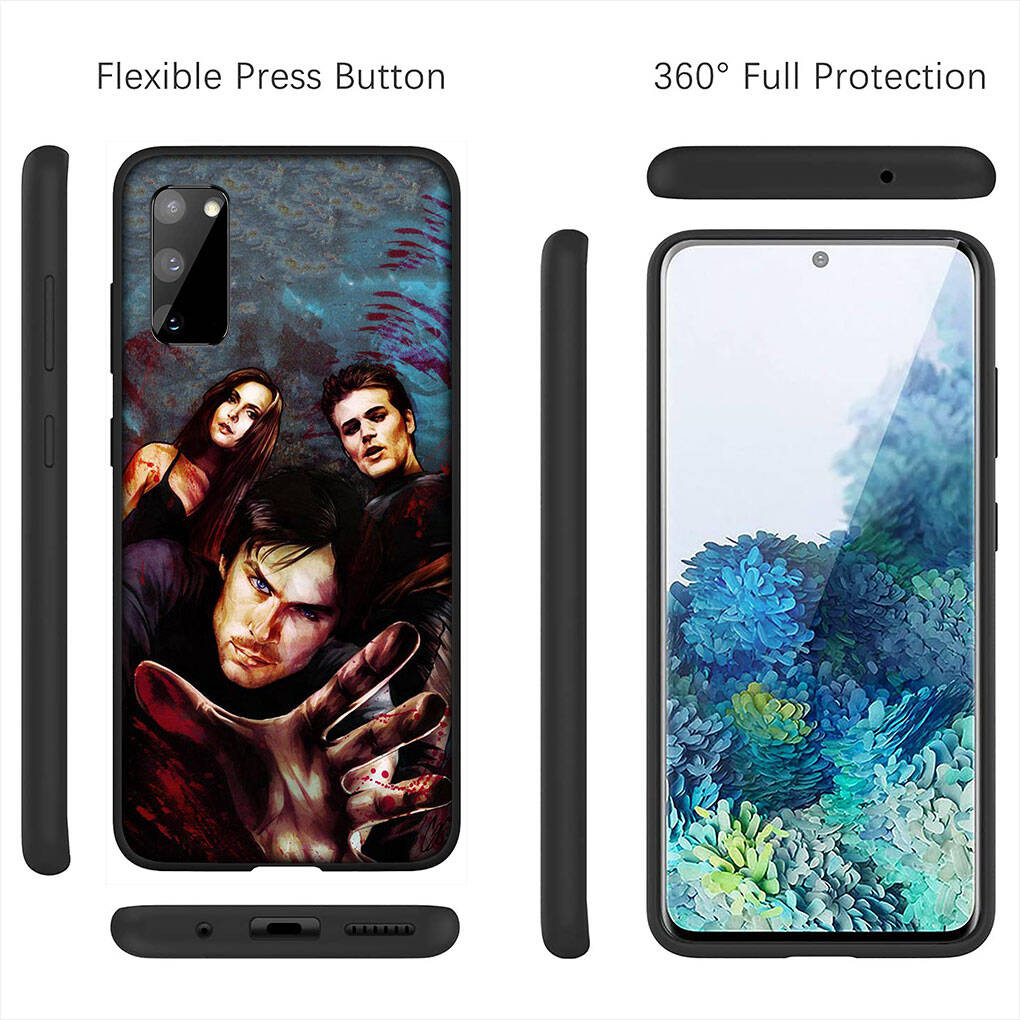 Cover for iPhone 17 16 15 Xiaomi Poco Redmi Note 14 13 12 11 Pro Max 9 16e Samsung Galaxy S25 S24 S23 OPPO Huawei the Vampire Diaries Phone Case