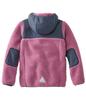 LL Bean Sherpa Fleece Hooded Big Size Mauve 1000052928 Kids' Jacket, Kids, XL, 18, Berry/Carbon Navy, Multicolor,