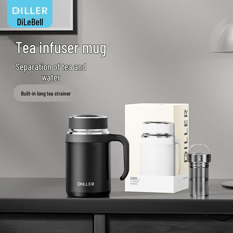 Diller 316 Stainless Steel Tea Infuser Thermos