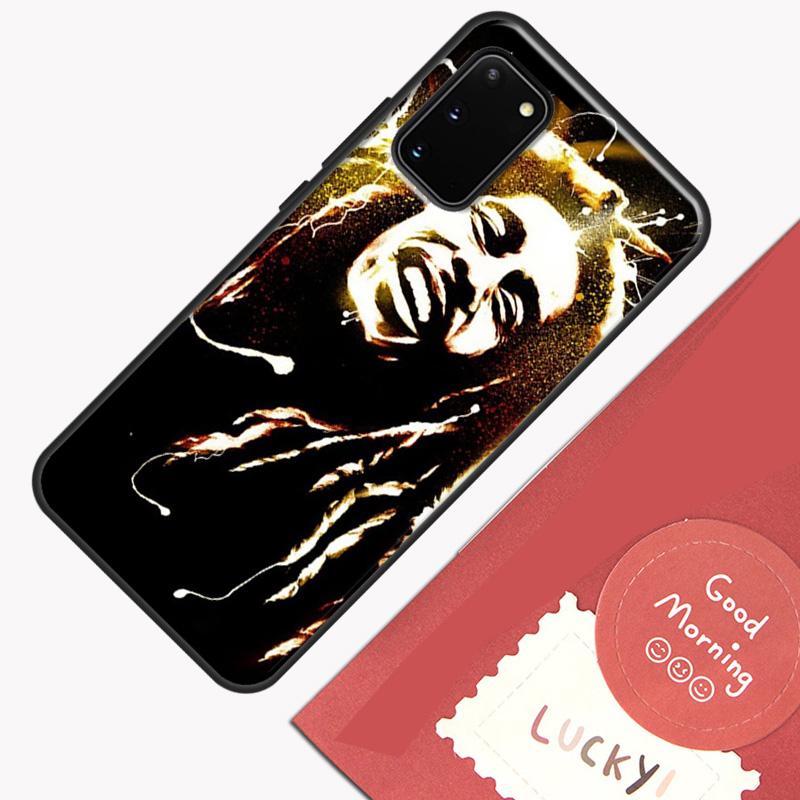 Bob Marley Quotes Phone Case For Samsung Galaxy S24 S26 Ultra S20 S21 S22 S23 S25 Plus S10 S25 FE Cover Shell
