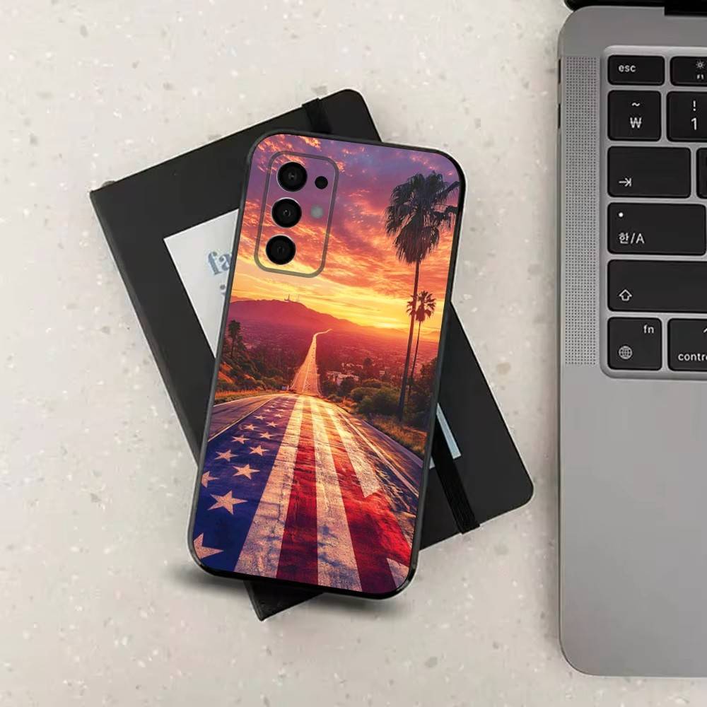 Americans Flag Great Phone Case For Samsung Galaxy A73,31,32,72,41,J7,8,9,53,52,71,22,Note Soft Black Silicone Cover