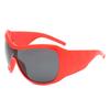 One Piece Oversized  Sunglasses For Women Men Vintage Square Shield Gradient Hip Hop Sun Glasses Female Sexy Driving Shades