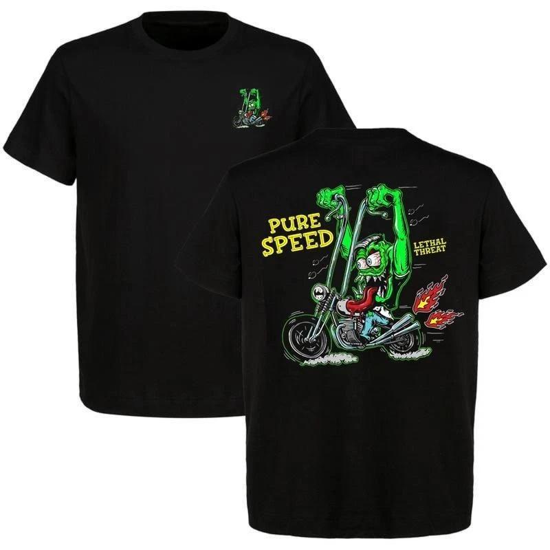 Lethal Threat Pure Speed T-Shirt Green Monster square body truck M