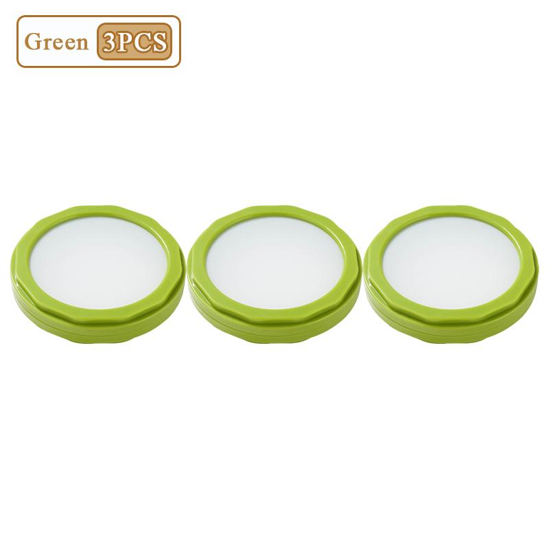 1-10PCS Silicone Food Storage Container Double Sided Lid Mini Fridge Organizer for Fruits Vegetables Fresh Keeping Kitchen Box