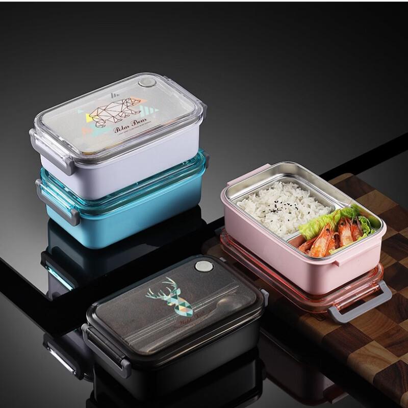 Qian Xing 304 Stainless Steel Bento Lunch Box