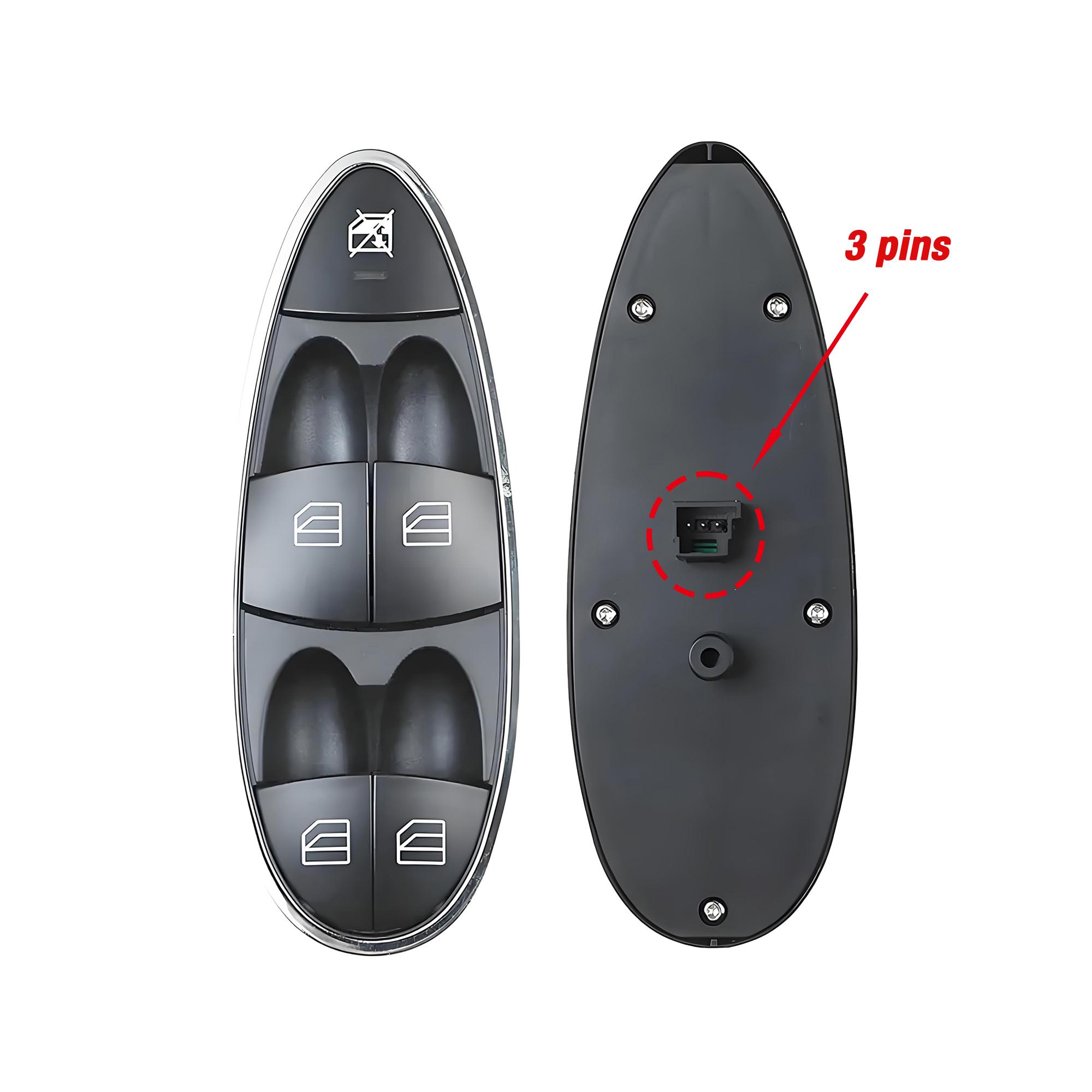 

A2118213679 2118213679 For Mercedes Benz W211 E280 E320 E500 E63AMG CL CLS 2003-2011,Power Master Window Control Switch Button With Chrome
