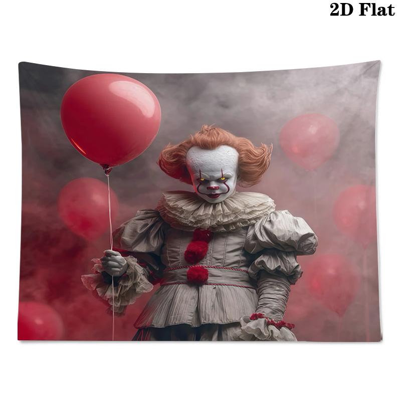 Pennywise Printed Tapestry – Wall Hanging for Bedrooms, Dorms, and Home Decor