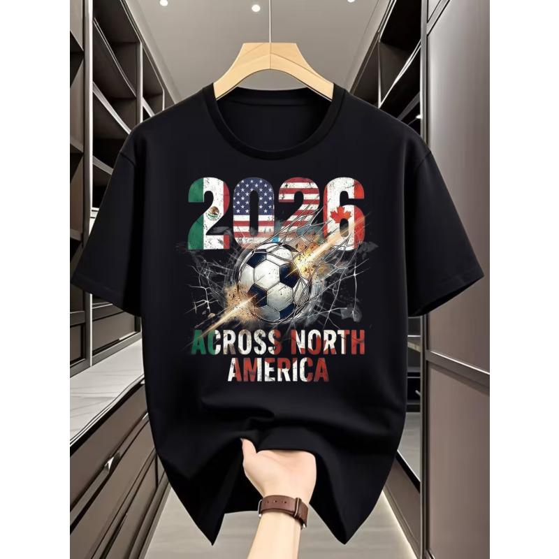 World Cup 2026 Soccer Shirt Soccer Shirt for World Cup Gift for Soccer Fan World Cup Casual, and Fashionable Shirt S
