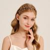 Handmade Sparkling Rhinestone Tiara Elegant Headbands Bride Hair Bands  Women