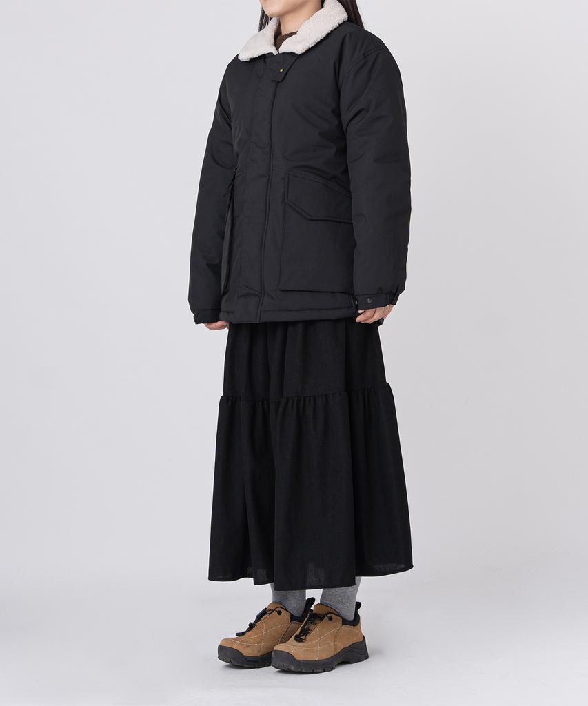 Underoff Sherpa Collar Hunting Padded Jacket Black