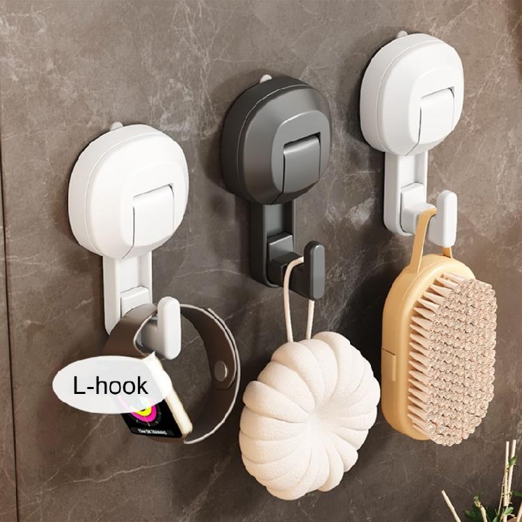Suction Cup Hook Strong Adhesion Towel Hanger Waterproof and Reusable for Kitchen Bathroom and Shower Hanging Solution