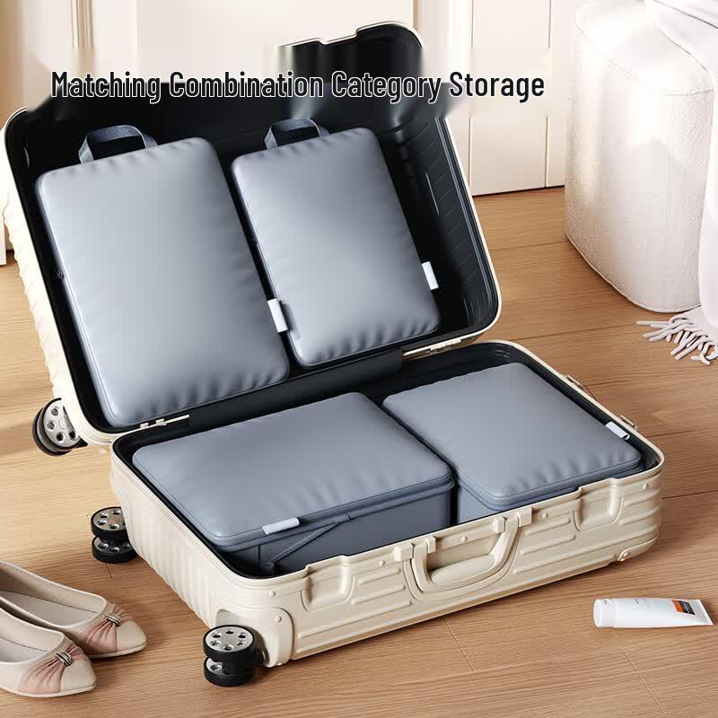 Bonnymega Travel Luggage Organizer & Compression Bag Sets