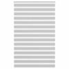 VidaXL Store Zèbre Gris Clair Largeur Du Tissu 135,9 Cm Polyester, Store Enrouleur Zébré, Store Zébré Pour Fenêtre, Store 4014503
