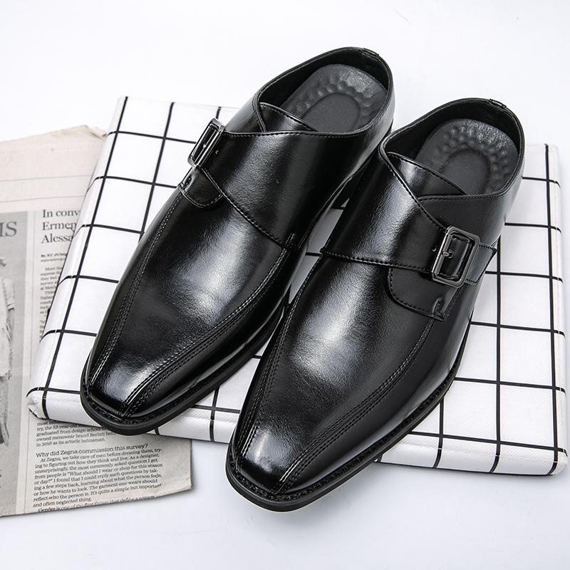 2024 Classic Brand Men's Leather Casual Shoes Versatile Commuting Business Work Shoes Men's Loafers Fashionable New Styles
