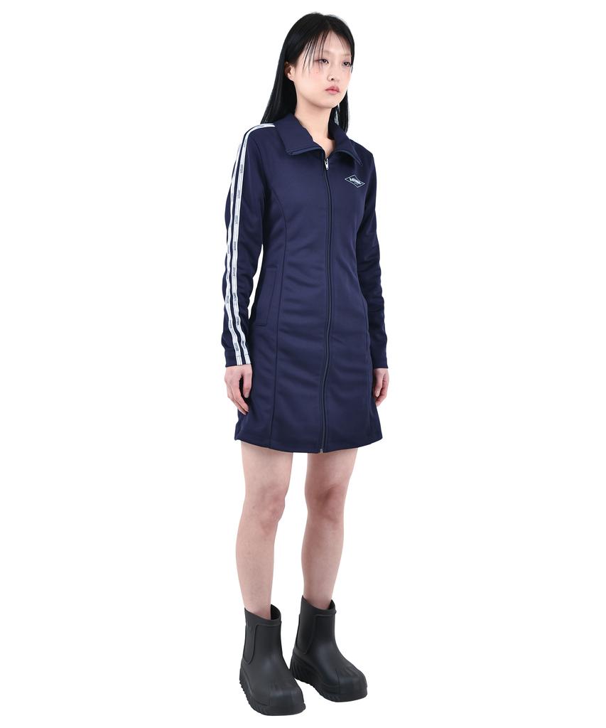 Catharsis Sporty Track Jersey One-Piece Navy S M