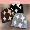 Fashion Pattern Star Neutral Casual Warm Knitted Hat For Autumn Winter And