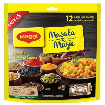 RSINC MAGGI Masala- Ae -Magic Seasoning, Vegetable Masala, 72g (12 Sachets) JL154279008135