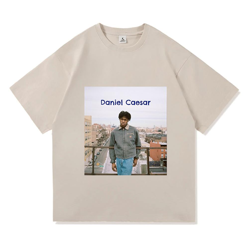 Daniel Caesar Son Of Spergy Tour 2026 Tshirts Hip Hop Fashion Unisex Unisex Clothing High Quality Cotton Oversized Retro Streetwear