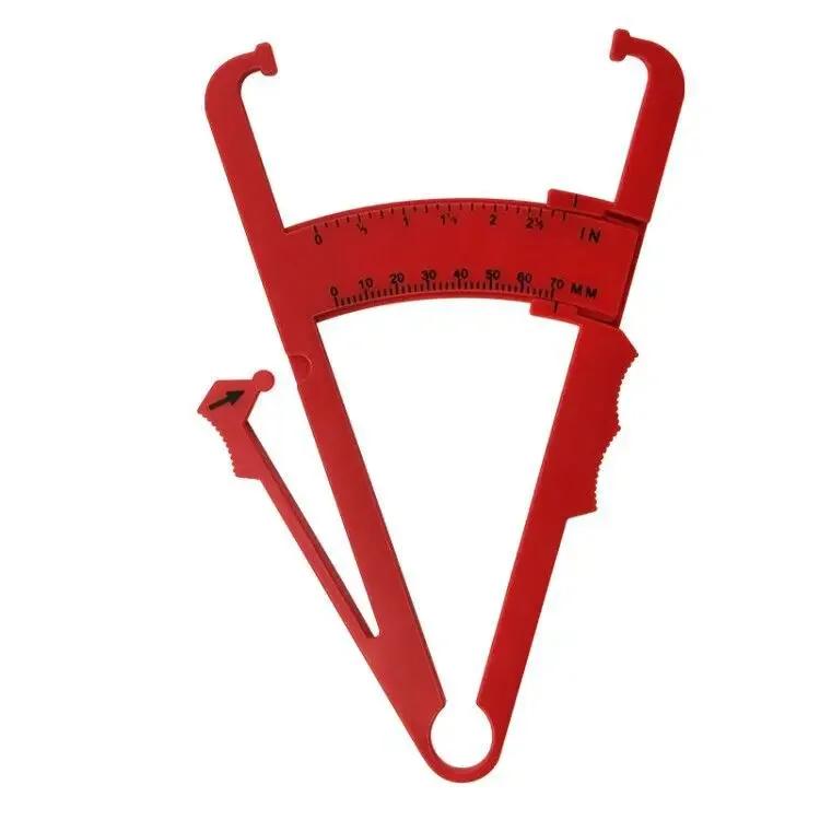 1PC Crossfit Body Fat Loss Tester Calculator Fitness Caliper Clip Measurement Slim Skin Fold Body Fat Chart Gym Equipment