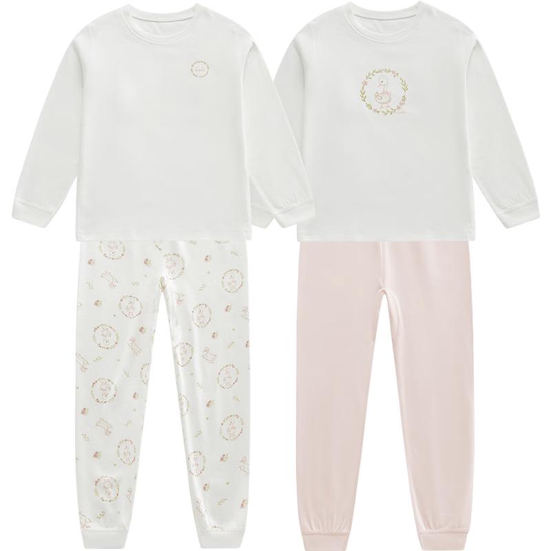 Rabby Kids' 100% Cotton Thermal Underwear Set