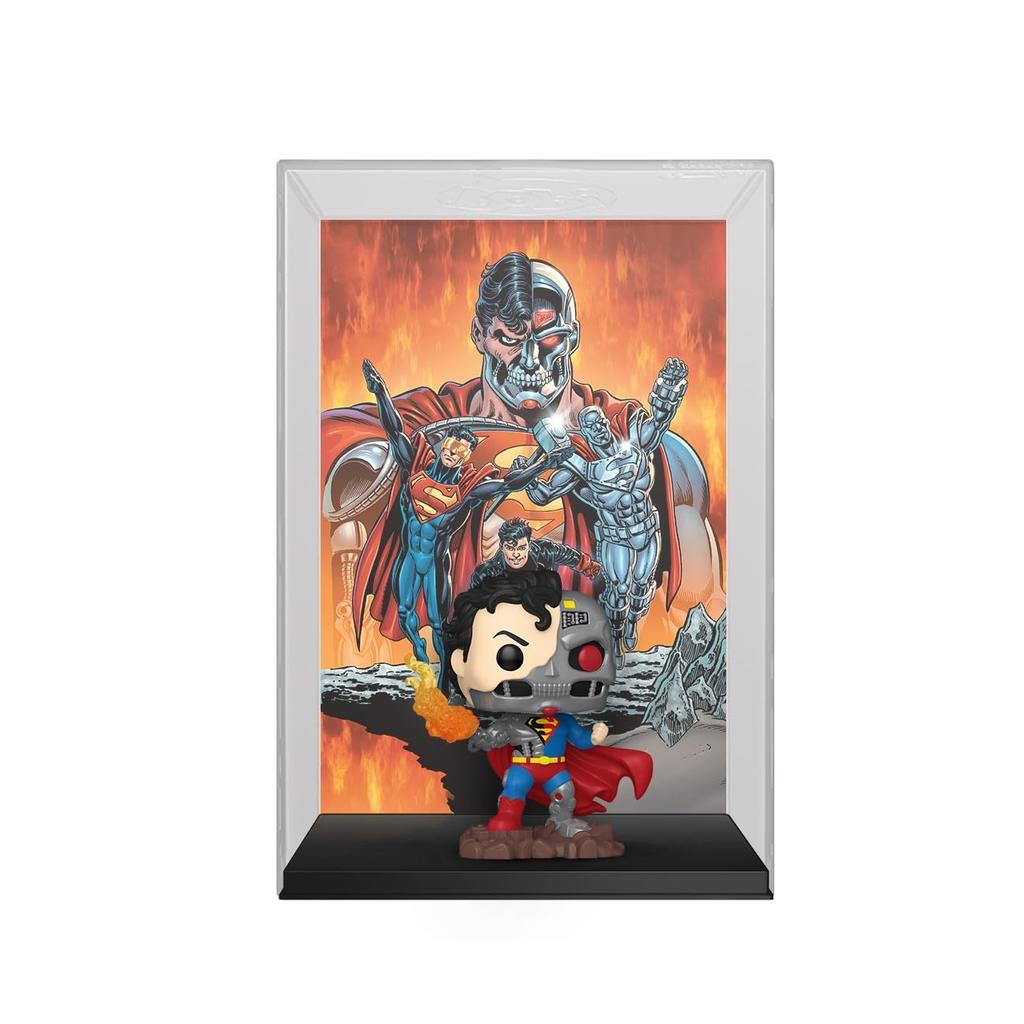 FUNKO Comic Cover DC Comics Series Cyborg Superman Pop! - -
