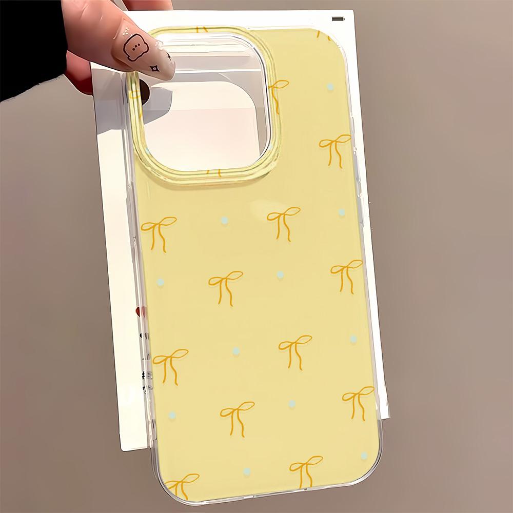 Painted Phone Case for iPhone 12 13 15 16 iPhone 16 12 13 14 15 Pro 14 15 16 Pro Max Coverage Shockproof Anti-Fingerprint Fresh Style Protective Case