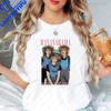 Retro Pop Music Group Bananaramas Summer Trend Harajuku Shortsleeved Unisex Pattern Largesized Tshirt For Both Unisex And Unisex