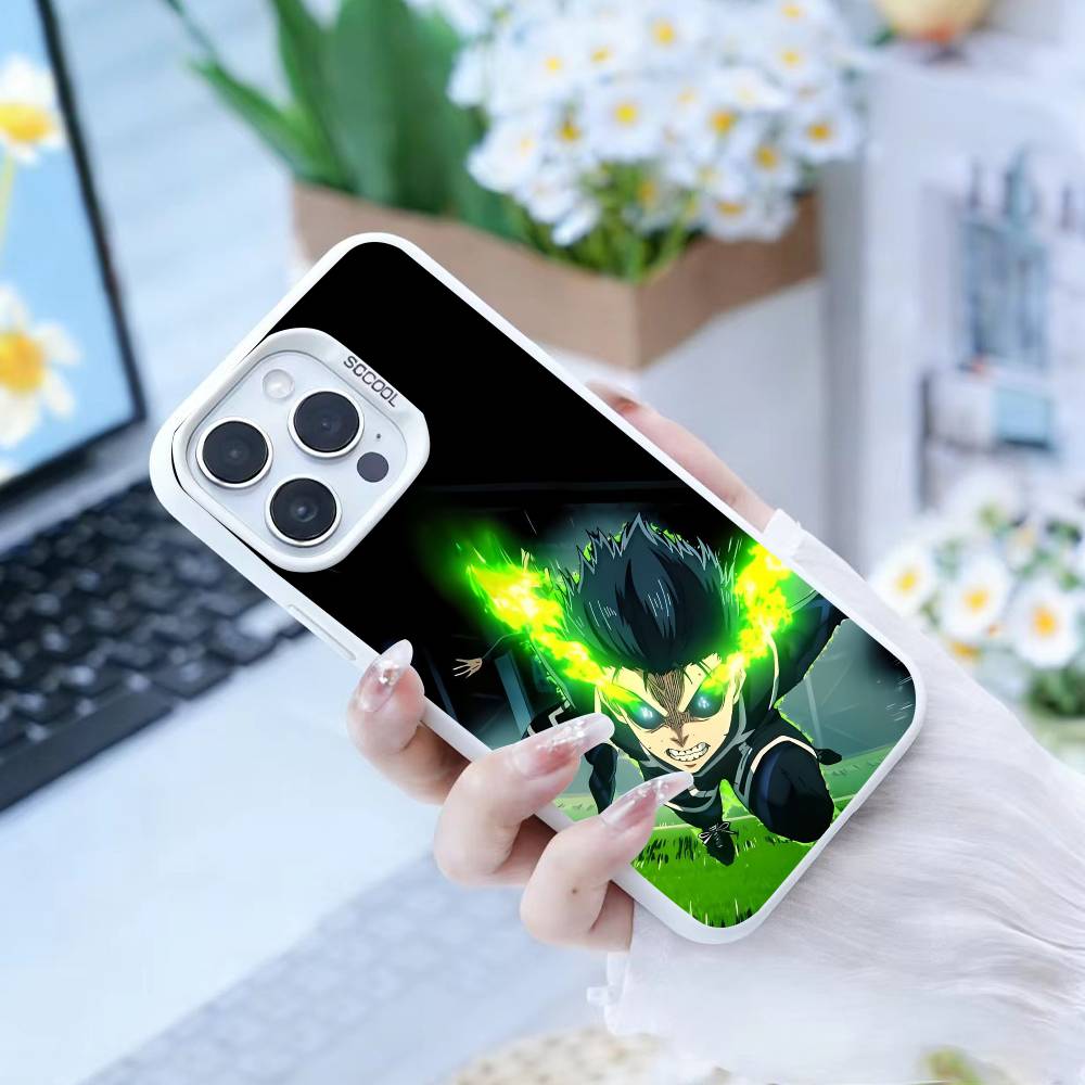 

Anime Trent B-Blue L-Lock Phone Case For iPhone 17,16,15,14,13,12,Pro MAX Black Matte Shockproof Cover iPhone13