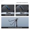 Adjustable Aluminum Phone & Tablet Holder with Weighted Base and Foldable Design