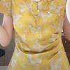 Summer summer butterfly print with short-sleeved shirt women's top, beautiful and thin top