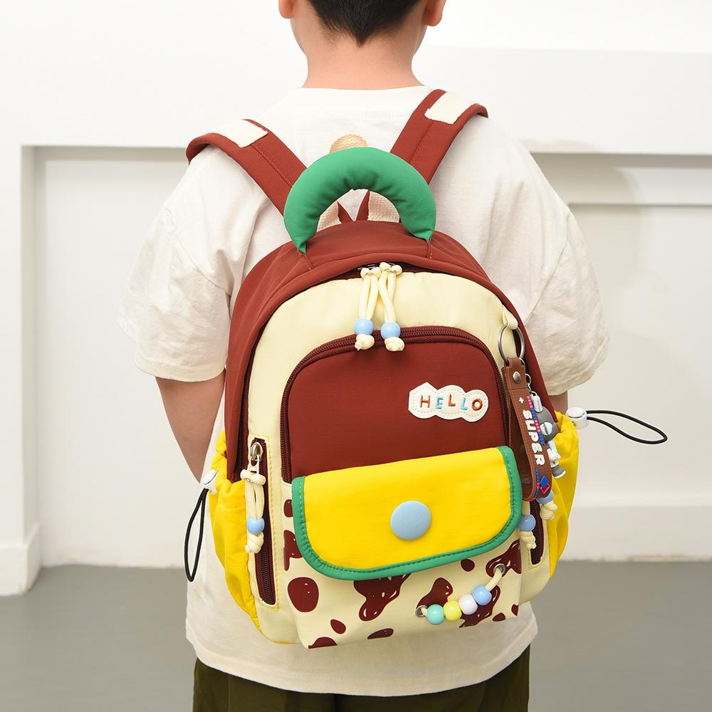 New Kindergarten Backpack Breathable Girls' Backpack Preschool Boys' Backpack