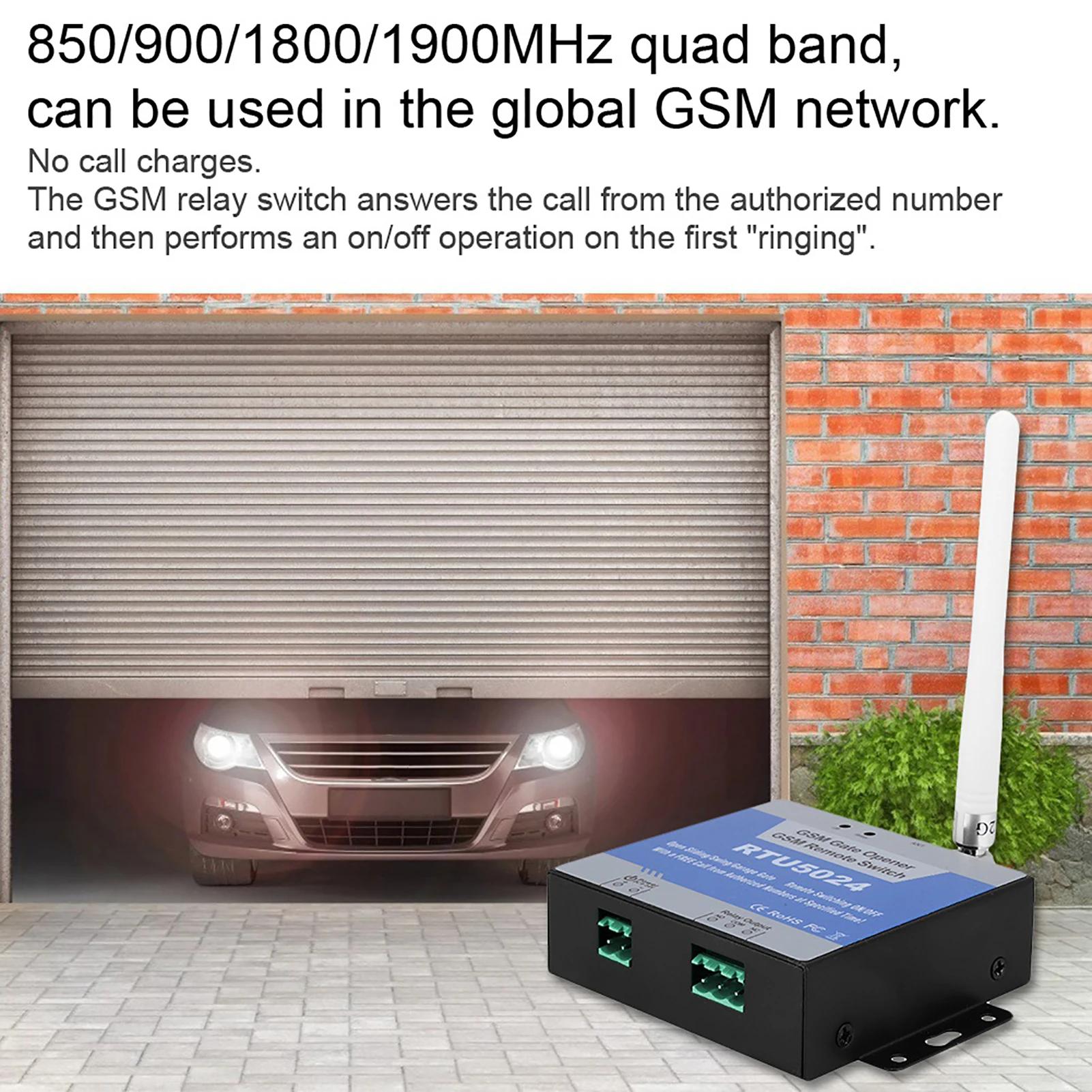 Access Controller RTU5024 SMS Door Control Security Door Access Control GSM Mobile Phone Access Controller Remote Control Switch