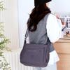 Commuter Shoulder Bag Women's Crossbody Bag Lightweight Water-Repellent Nylon Bag
