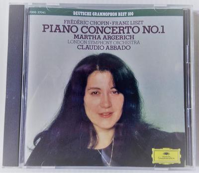 CD MARTHA ARGERICH - Piano Concerto No. 1 In E Minor F00G27041 Deutsche Grammo 1989 Japan Classical Used