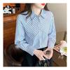 Navava Men S caSual Stripe Long Sleeve Shirt Nb2021